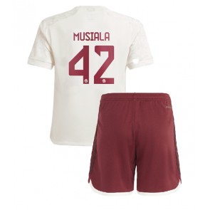 Bayern Munich Jamal Musiala #42 Rezervni Dres za Dječji 2023-24 Kratak Rukavima (+ kratke hlače)